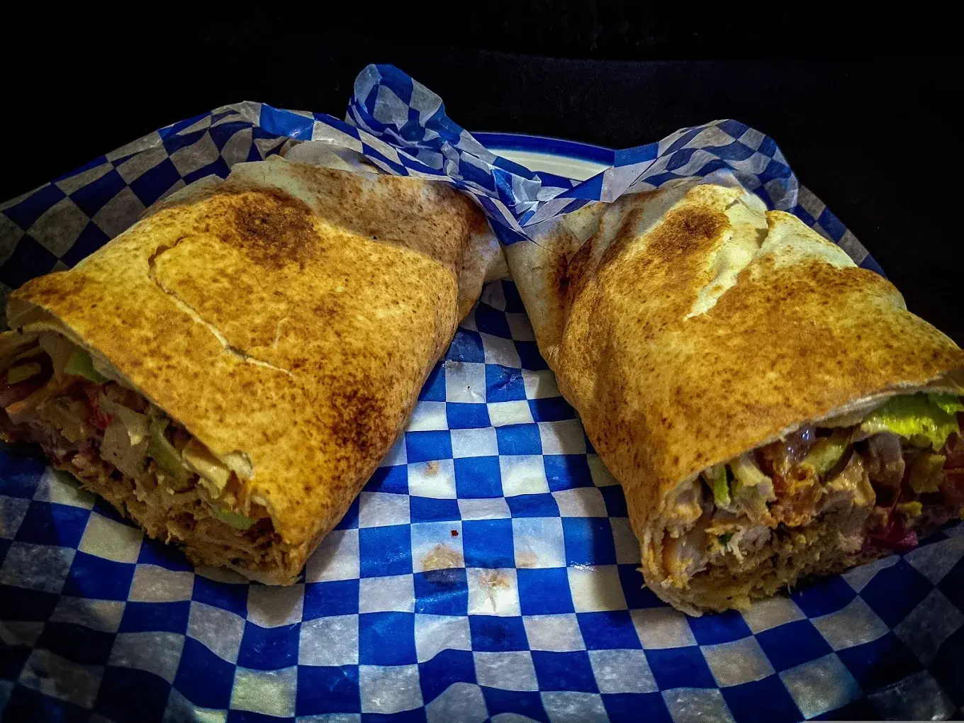 Mediterranean pita wrap in Calgary SE - Eat-A-Pita