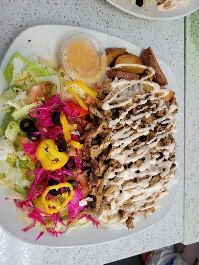 Chicken shawarma salad in Calgary SE - Eat-A-Pita